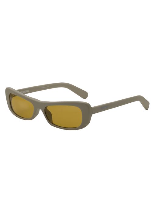 Capri Sunglasses LINDA FARROW X JACQUEMUS | JAC55C7SUNCAPRIBEIGESILVERAMBER